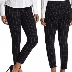3/$10 Amanda & Chelsea Black Windowpane Dress Pants